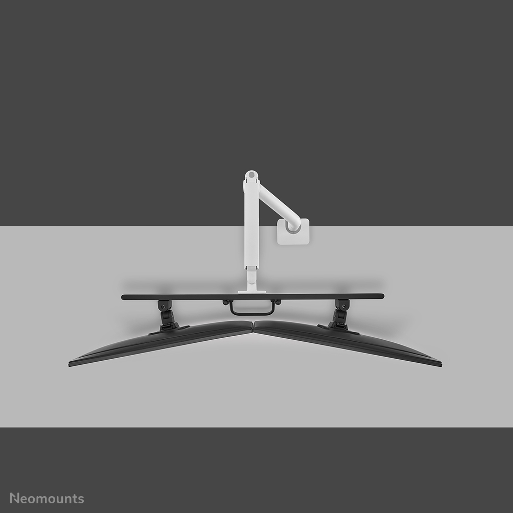 Neomounts DS75S-950WH2 Monitorarm 17-32" - gasveer - Topfix - 180°-stop